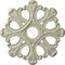 Ekena Millwork Angel Ceiling Medallion (Fits Canopies up to 4 3/8"), 20 7/8"OD x 3 5/8"ID x 1"P, Clear Yellow CM20ANCYF - alternate 1